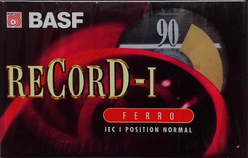 Compact Cassette BASF Record I 90 Type I Normal 1997 Europe