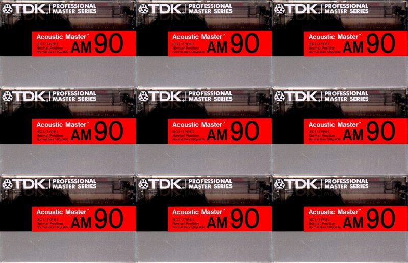 Compact Cassette: TDK  - Professional Master 90