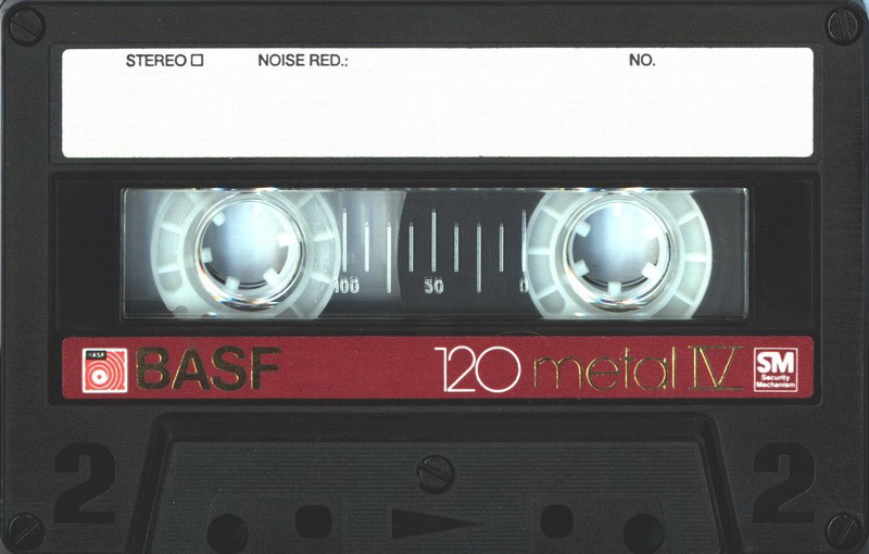 Compact Cassette BASF Metal IV 120 Type IV Metal 1982 Europe
