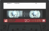 Compact Cassette BASF Metal IV 120 Type IV Metal 1982 Europe