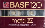 Compact Cassette BASF Metal IV 120 Type IV Metal 1982 Europe