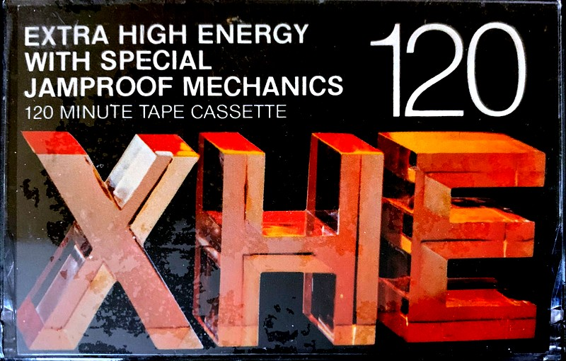 Compact Cassette:  Audio Magnetics - XHE 120