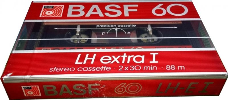 Compact Cassette: BASF  - LH Extra I 60