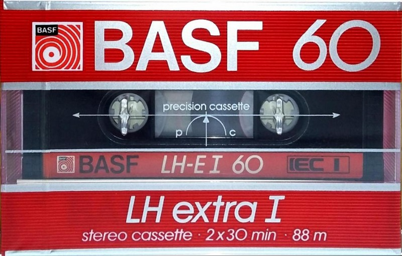 Compact Cassette: BASF  - LH Extra I 60