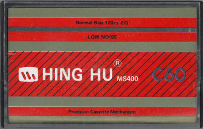 Compact Cassette Hing Hu 60 "MS 400" Type I Normal 1978 Hong Kong