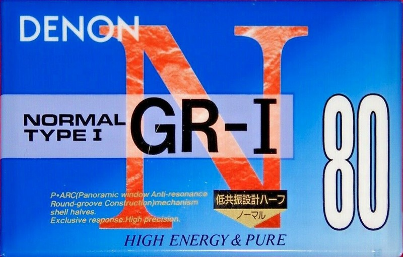 Compact Cassette: Nippon Columbia / Denon Denon - GR-I U 80