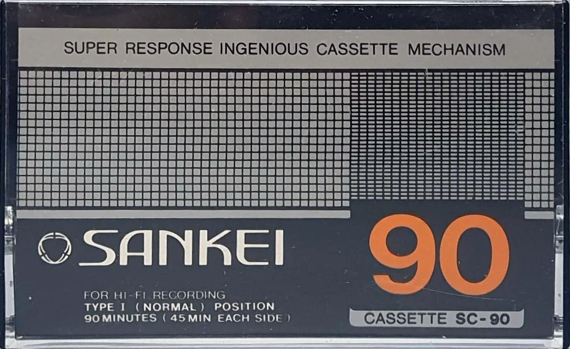 Compact Cassette Sankei SC 90 Type I Normal Japan