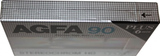 Compact Cassette AGFA Stereochrom HD 90+6 Type II Chrome 1985 Europe
