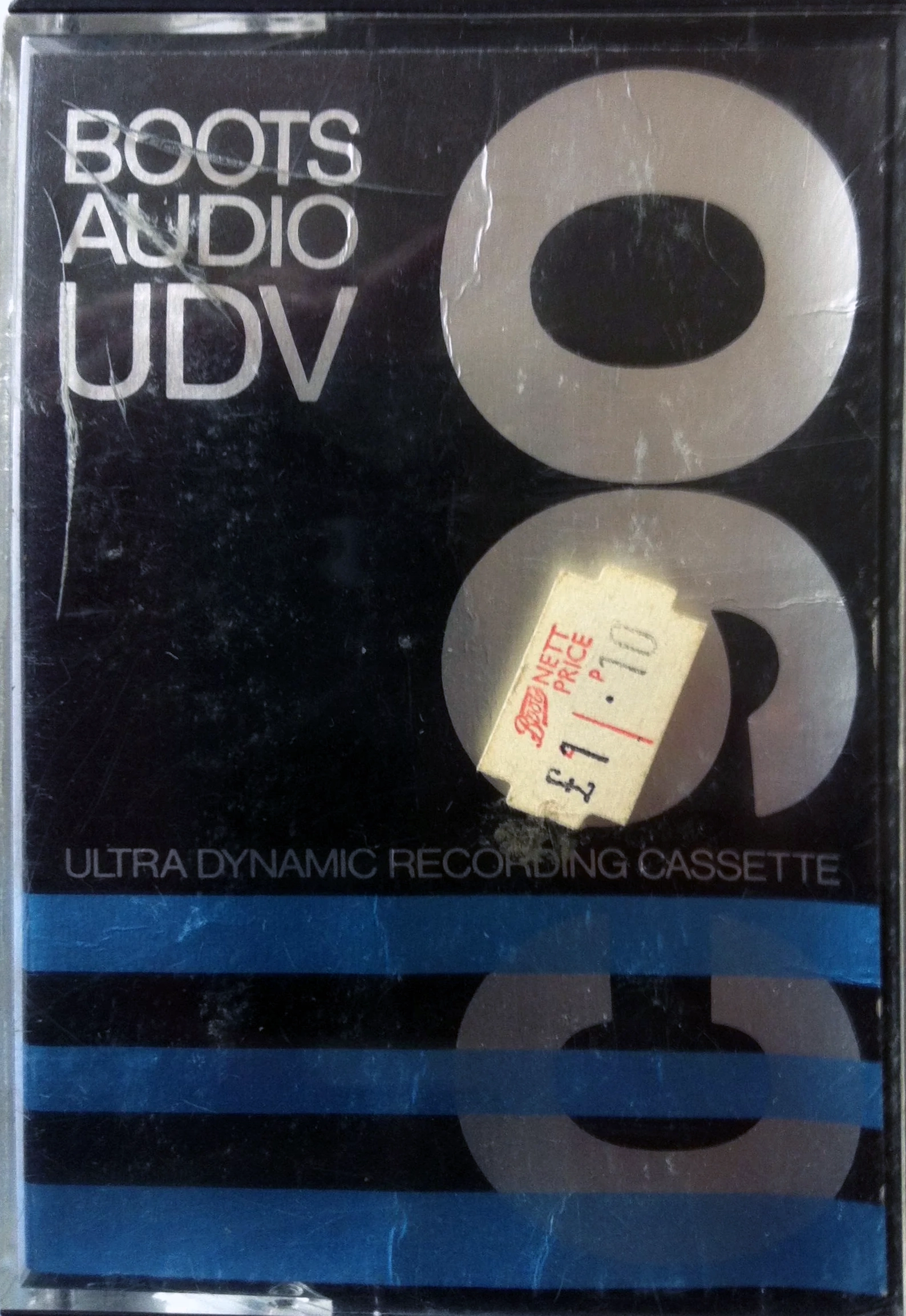 Compact Cassette Boots / Boots Audio UDV 90 Type I Normal 1980 UK