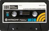 Compact Cassette Hitachi UDR 60 Type I Normal 1975 Japan