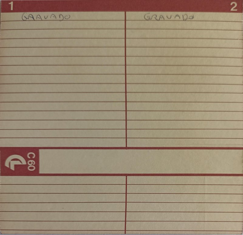 Compact Cassette Circulo de Leitores 60 Type I Normal Portugal