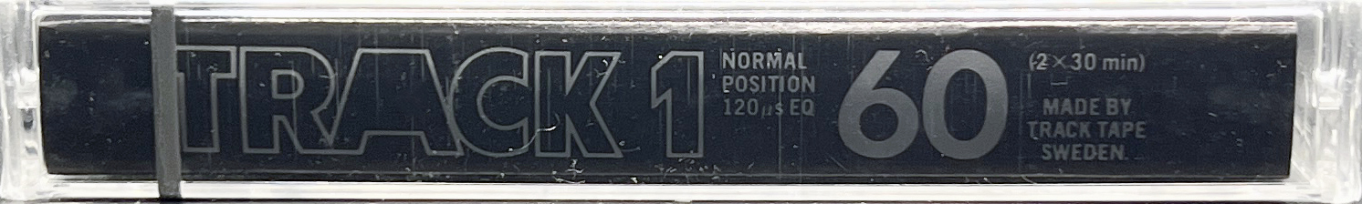 Compact Cassette Track Track 1 60 Type I Normal 1981 Sweden