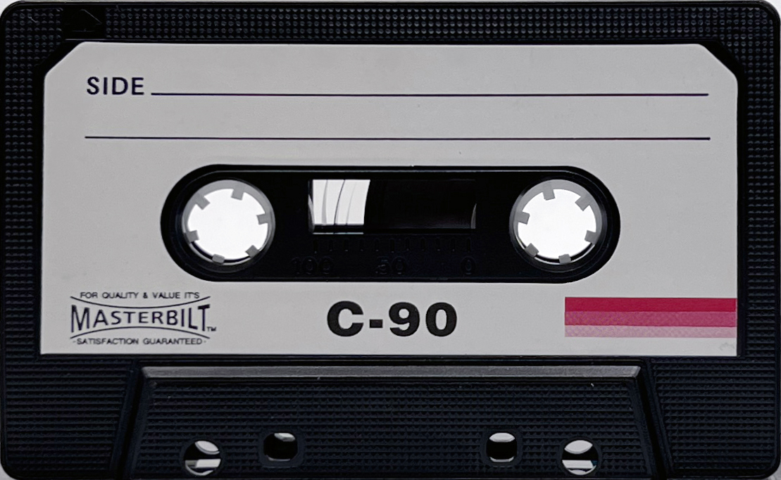 Compact Cassette Masterbilt 90 Type I Normal 1984 USA
