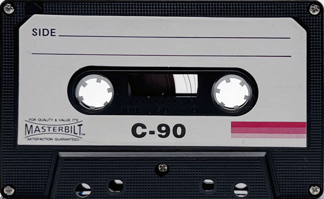 Compact Cassette Masterbilt 90 Type I Normal 1984 USA