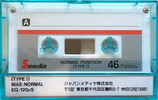 Compact Cassette Smedia 46 Type I Normal South Korea