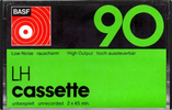 Compact Cassette BASF LH 90 Type I Normal 1973 Europe