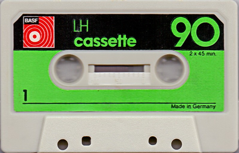 Compact Cassette BASF LH 90 Type I Normal 1973 Europe