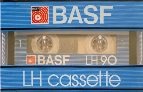 Compact Cassette BASF LH 90 Type I Normal 1984 Europe