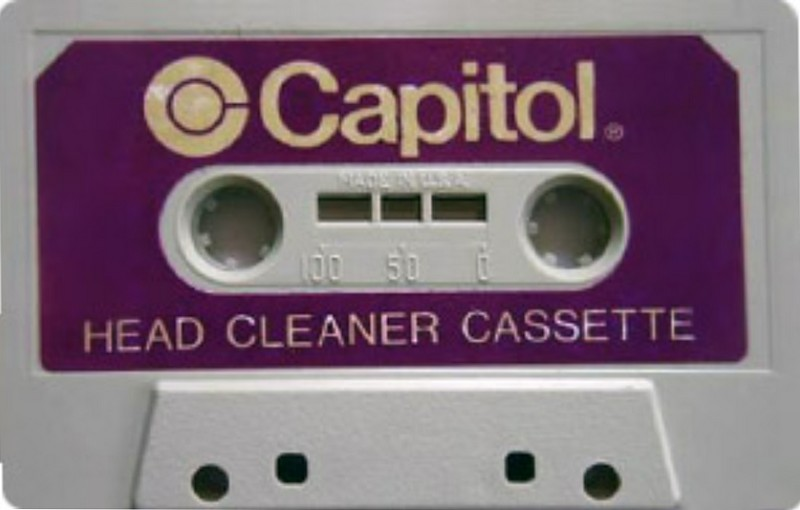 Compact Cassette Capitol Cleaning Cassette 1973 USA