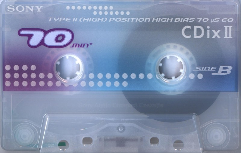 Compact Cassette: Sony  - CDix II 70