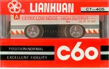 Compact Cassette Lianhuan CT-405 60 Type I Normal China