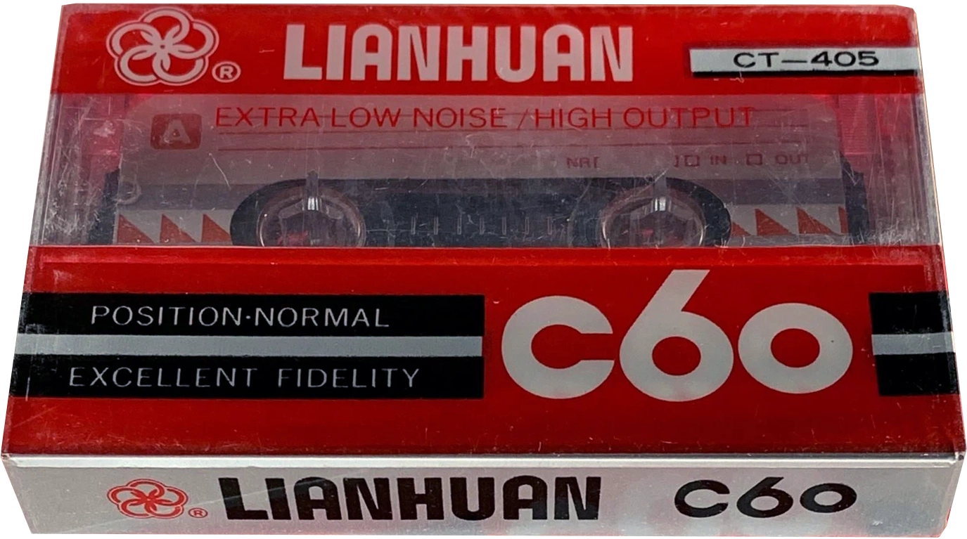 Compact Cassette Lianhuan CT-405 60 Type I Normal China