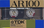 Compact Cassette TDK AR 100 "AR-100G" Type I Normal 1987 Japan