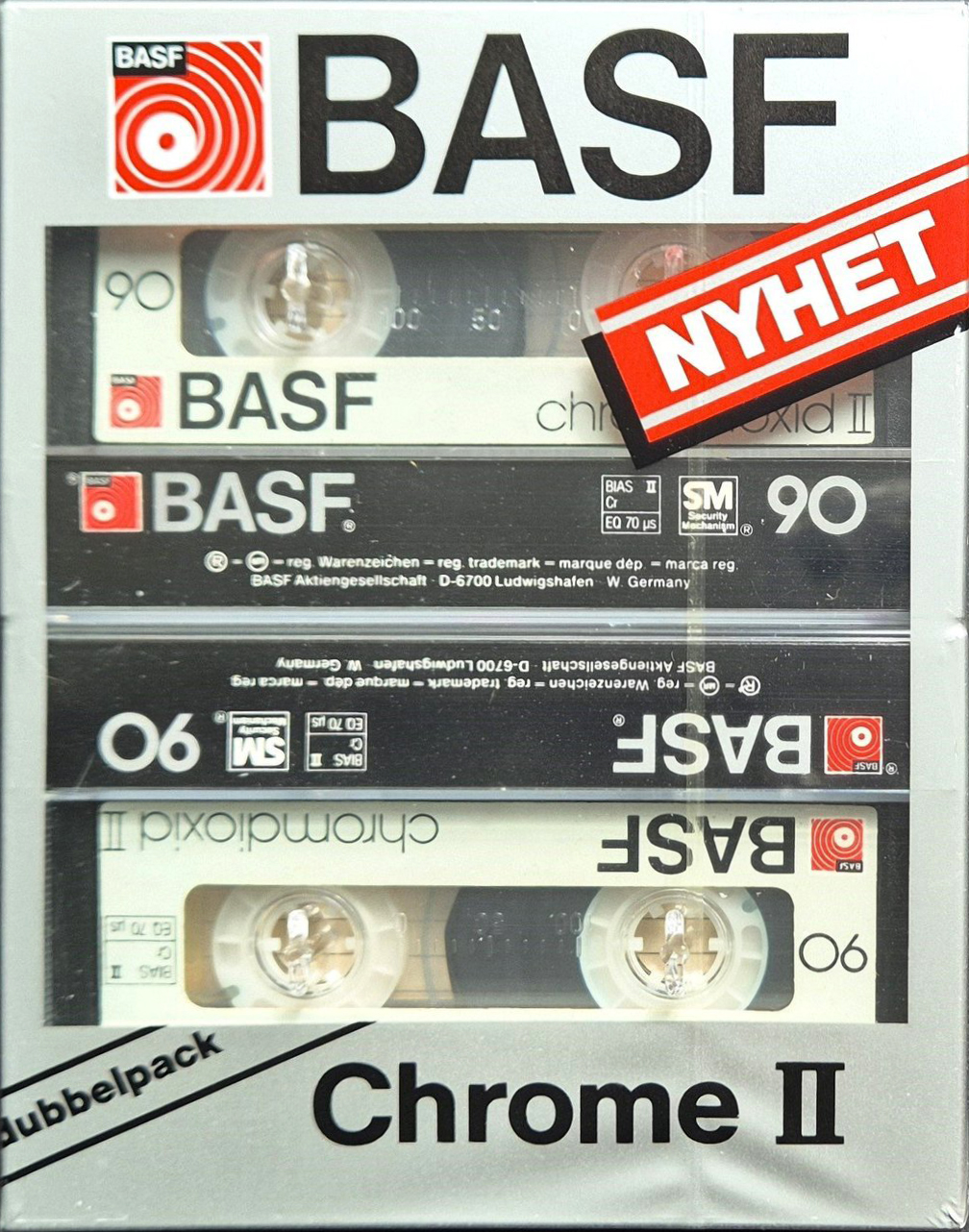 2 pack: BASF  - Chromdioxid II 90