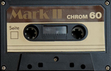 Compact Cassette Mark II 60 Type II Chrome 1982 Germany