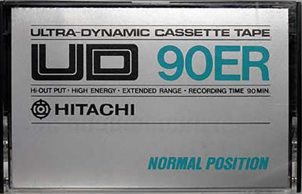 Compact Cassette Hitachi UD 90 "C90ER" Type I Normal 1977 Japan