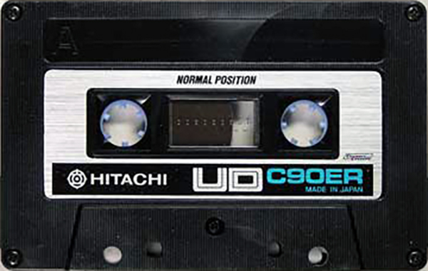 Compact Cassette Hitachi UD 90 "C90ER" Type I Normal 1977 Japan
