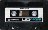 Compact Cassette Hitachi UD 90 "C90ER" Type I Normal 1977 Japan