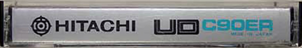 Compact Cassette Hitachi UD 90 "C90ER" Type I Normal 1977 Japan