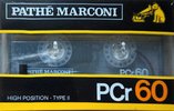 Compact Cassette Pathé Marconi PCr 60 Type II Chrome France