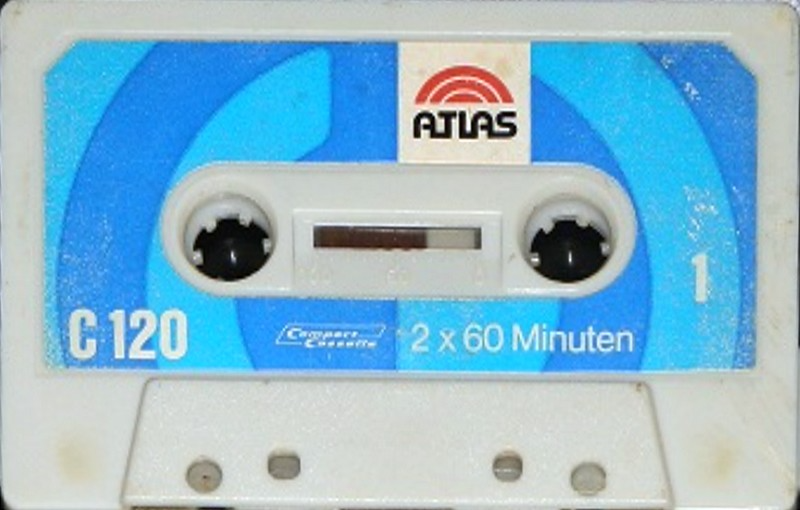 Compact Cassette Atlas 120 Type I Normal 1976 Germany