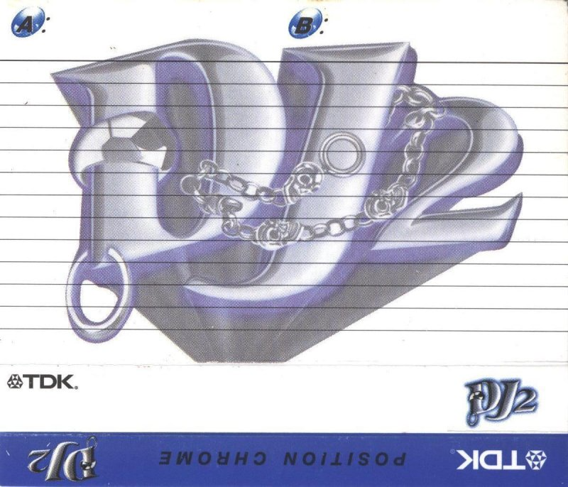 Compact Cassette TDK DJ2 Disc Jack 60 "DJ2-60EA" Type II Chrome 1997 Europe