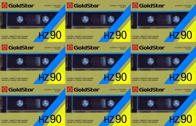 Compact Cassette: GoldStar / LG Goldstar - HZ 90