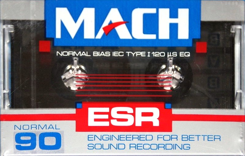 Compact Cassette Mach ESR 90 Type I Normal 1990 USA