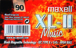 Compact Cassette Maxell XLII 90 Type II Chrome 2002 Europe