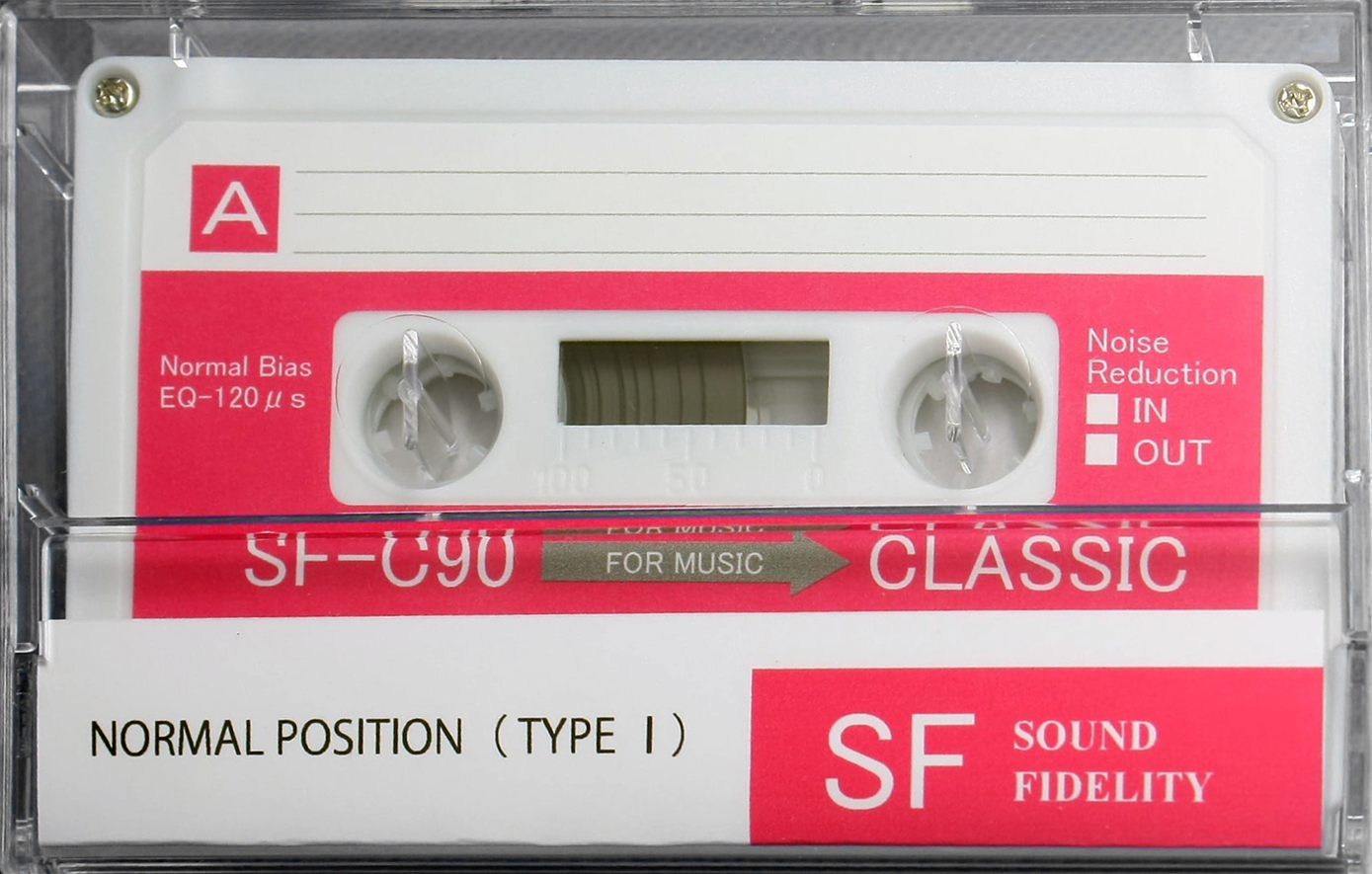 Compact Cassette Classic SF / Floral 90 Type I Normal 2020 Worldwide