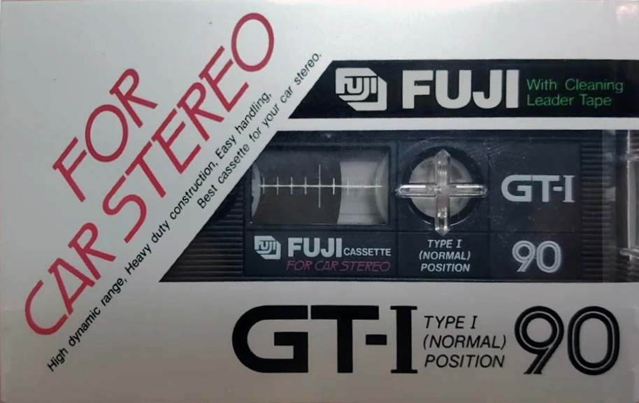 Compact Cassette Fuji GT-I 90 Type I Normal 1982 Japan