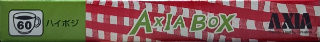 Compact Cassette AXIA Box Limited 60 "Gimme a Break!" Type II Chrome 1999 Japan