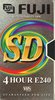 VHS, Video Home System Fuji SD 240 "SD E-240" Type I Normal Europe
