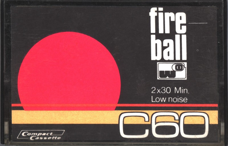 Compact Cassette Fire Ball 60 Type I Normal Hong Kong