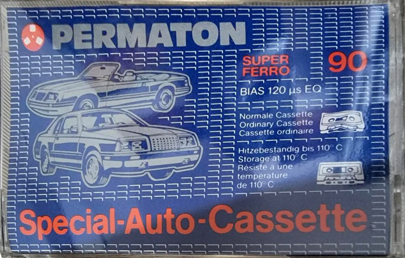 Compact Cassette Permaton Special Auto 90 Type I Normal 1982 Europe