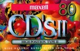 Compact Cassette Maxell CD`s II / CD`s 2 80 "CDS2-80G" Type II Chrome 1994 Japan