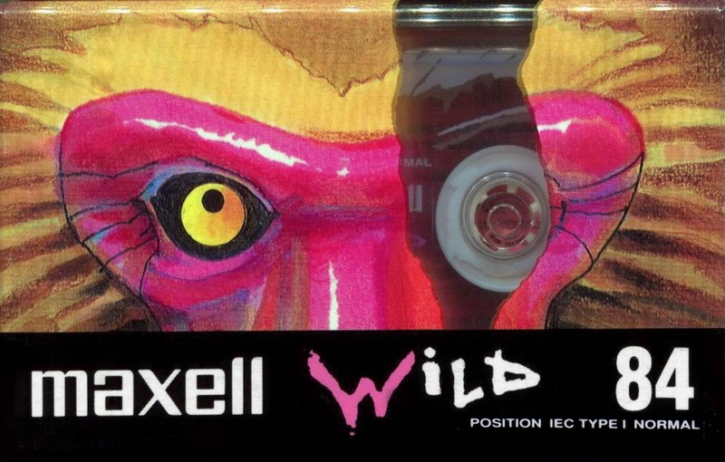 Compact Cassette Maxell Wild 84 Type I Normal 1992 Europe