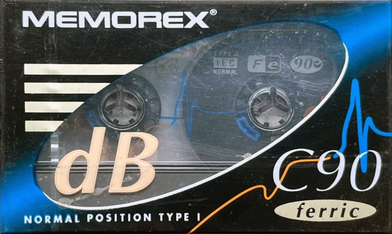 Compact Cassette Memorex dB 90 Type I Normal 1994 Europe