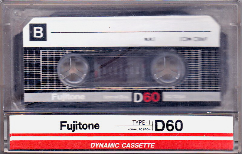 Compact Cassette: Unknown Fujitone -  60