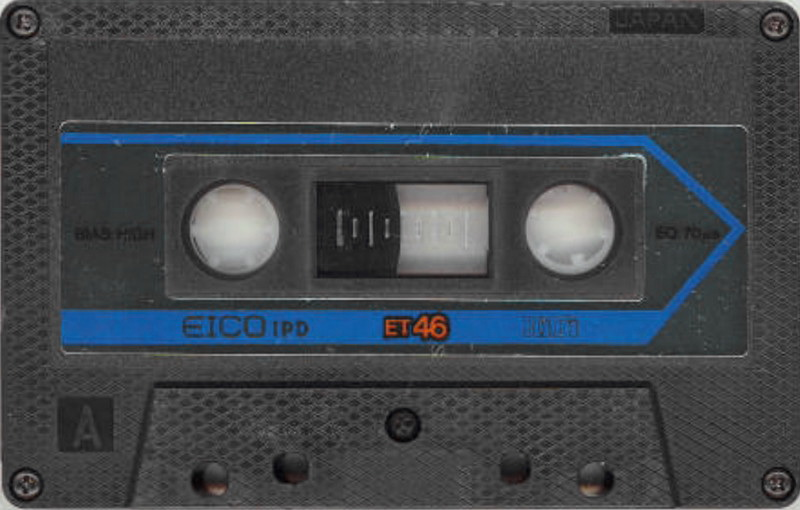 Compact Cassette Eico 1PD ET 60 Type II Chrome 1984 Japan